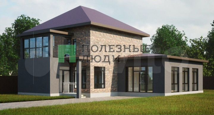 Коттедж 230 м² на участке 6,3 сот.