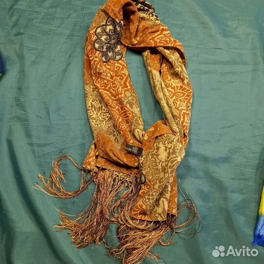 Шарфы шелковые дамские мешком