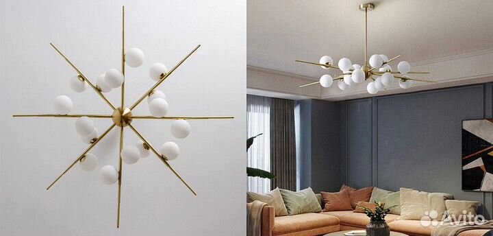 Люстра на штанге Imperiumloft Cherry Bomb 40.2724