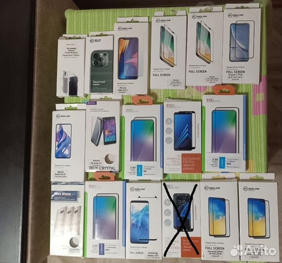 Стекла Чехлы Samsung iPhone Honor Huawei Xiaomi