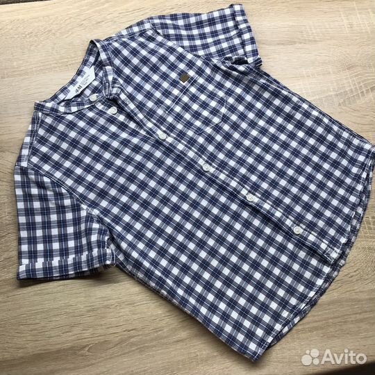 Стильная рубашка h&m 116 р-р