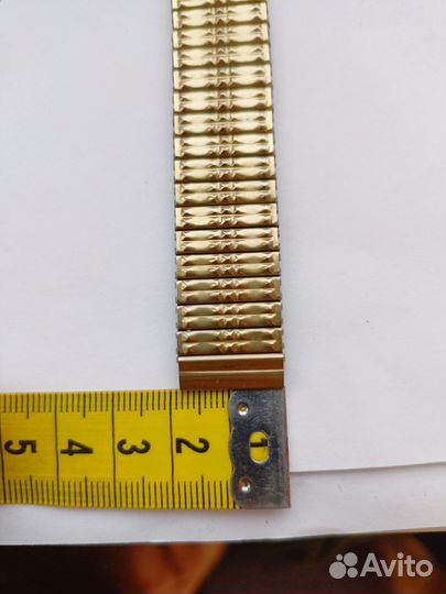 Часы СССР браслет нержавейка безразмерный 18 мм