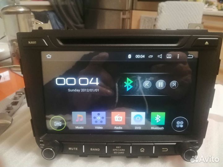 Штатная магнитола incar AHR-2463 в Hyundai Creta