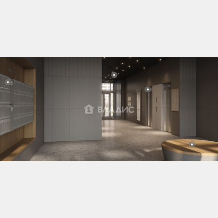 2-к. квартира, 58,6 м², 9/23 эт.