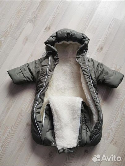 Зимний конверт в коляску