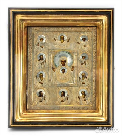 Икона «Богоматерь Знамение (Курская-Коренная)». Ро