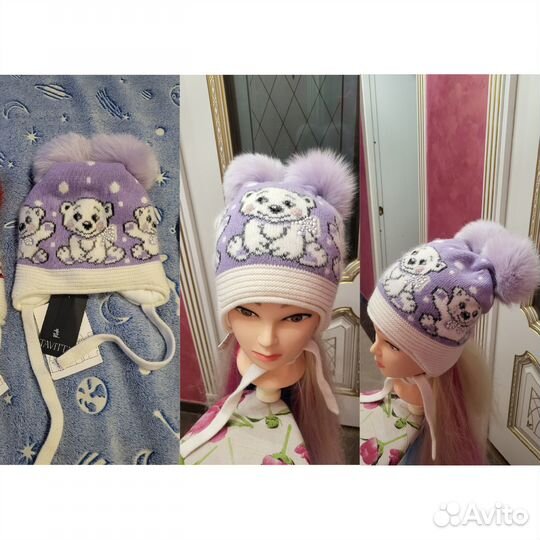 Новые шапочки и шарфы Tavitta 50-56