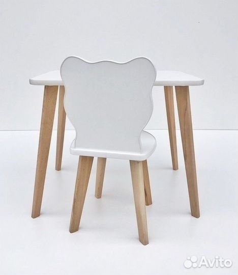 Детский комплект стол и стул