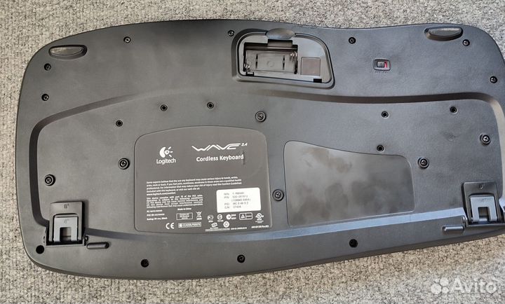 Комплект беспроводные клавиатура и мышь Logitech