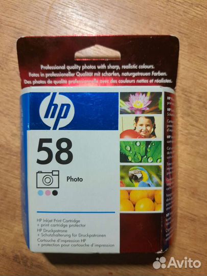 Картридж hp 58