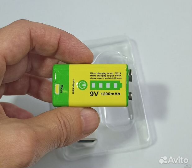 Аккумулятор Крона 9v