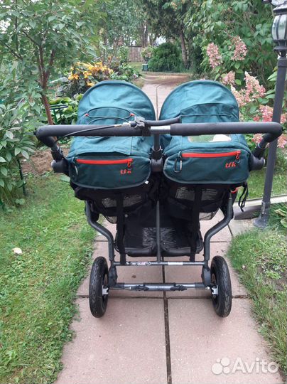 Коляска для двойни и погодок tfk