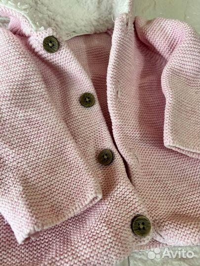 Кофта зайчк 0-3мес