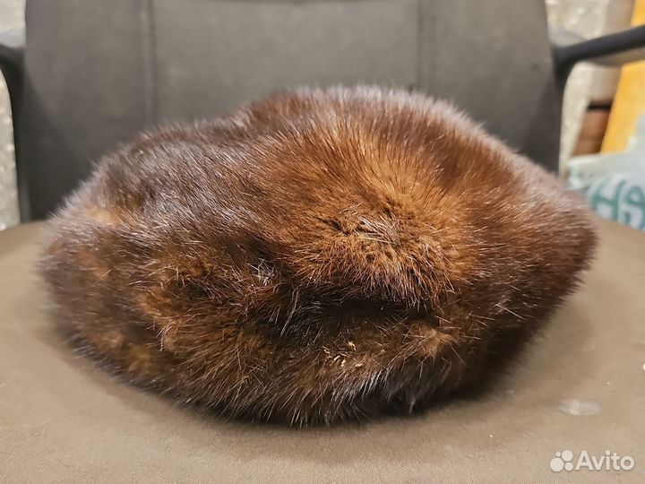 Берет женский норковый