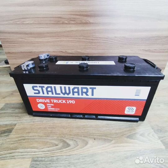 Аккумуляторы грузовые на камаз, маз 190Ач