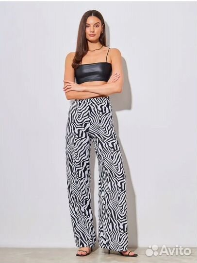 Брюки летние зебра