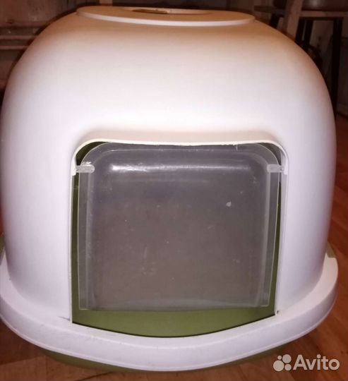 Закрытый лоток для кошек большой