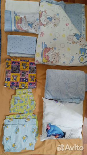 Постельное белье для детской кроватки