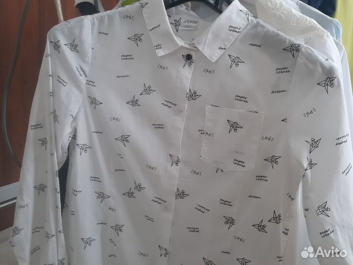 Блузки школьные разные 140 и 146