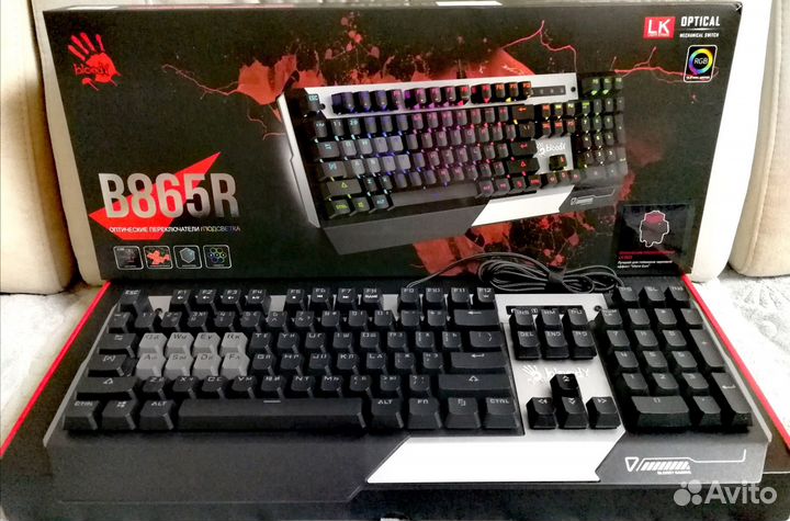 Игровая Клавиатура, Мышка, Коврик, Наушники