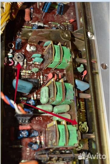 Ремонт усилителя Радиотехника У-101