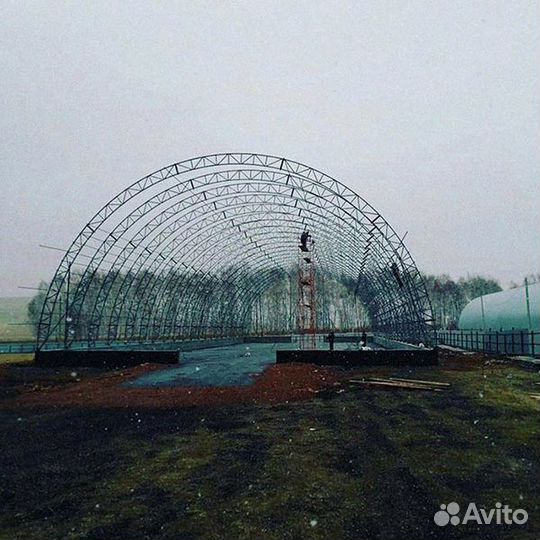 Арочный ангар