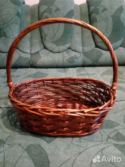 Корзина плетеная Natural House, 44 х 34 х 14 см