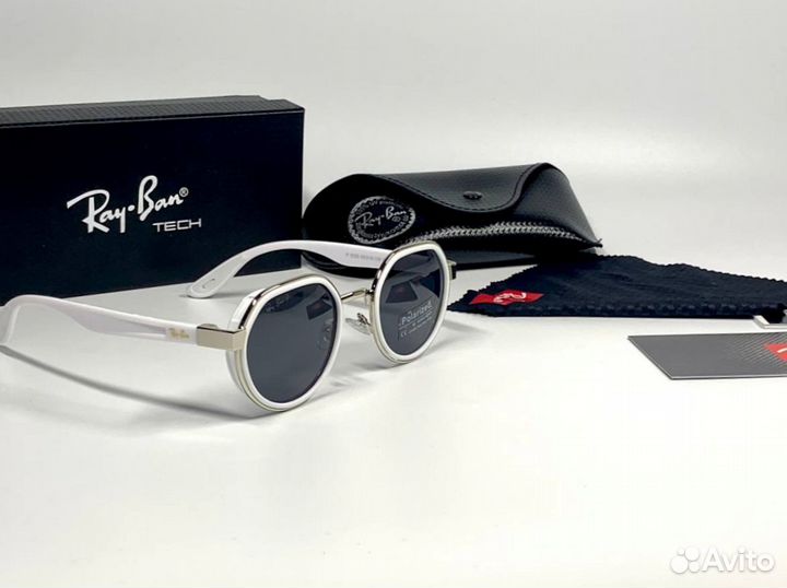 Очки Ray Ban Ferrari белые