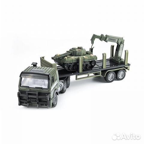 Радиоуправляемый грузовик-трейлер CityTruck 1:18