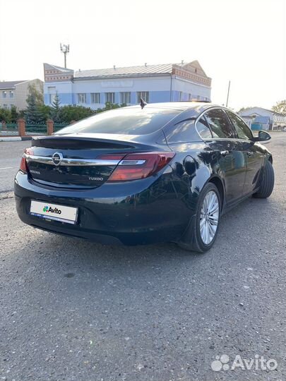 Opel Insignia 1.6 AT, 2013, 214 000 км