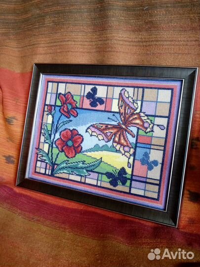 Картина вышивка 