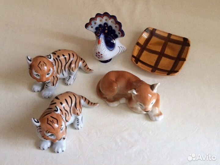 Статуэтки и пепельница СССР