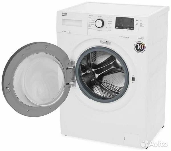 Стиральная машина Beko wsre 7612 xawi, 7кг, интвер