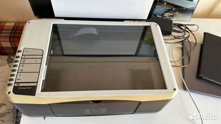 Мфу струйное HP Deskjet F2187, цветн., A4