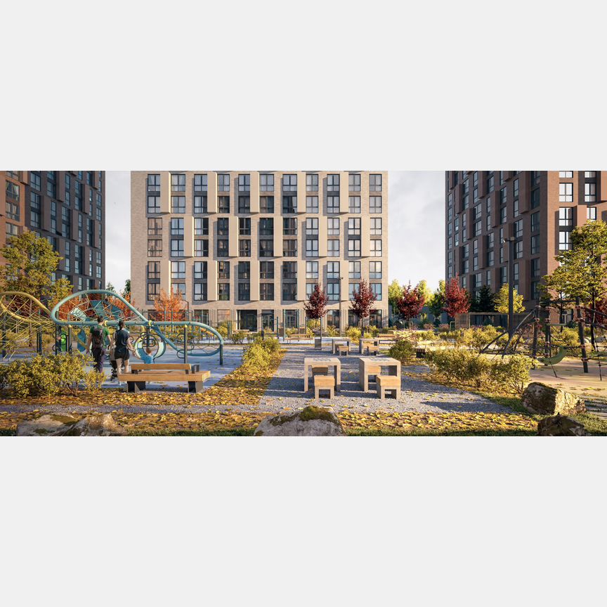 1-к. квартира, 43,1 м², 8/12 эт.
