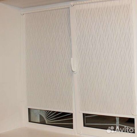 Рулонные шторы на окна из сток ткани