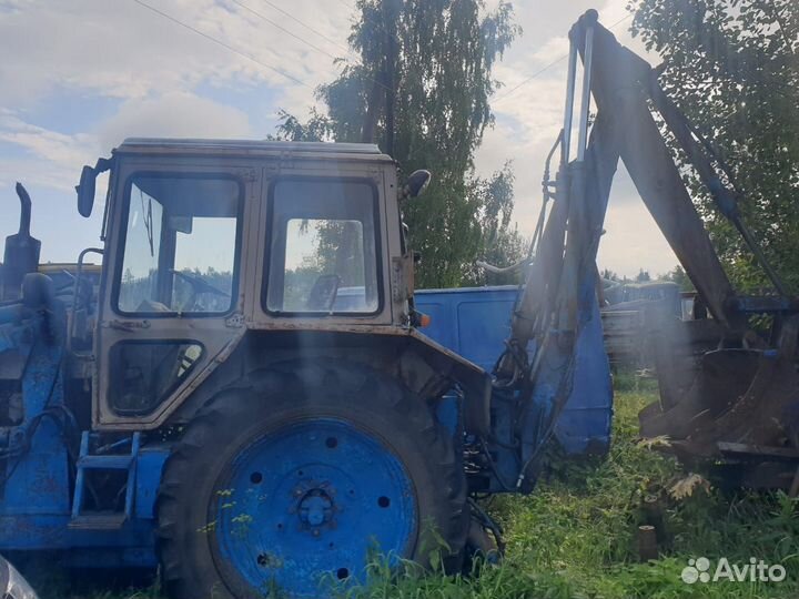 Погрузчик экскаватор мтз-80