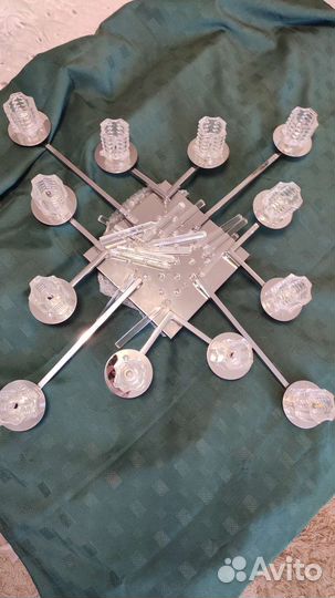 Люстра потолочная светодиодная бу