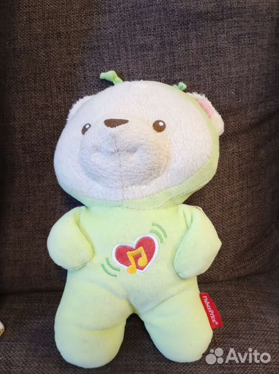 Мобиль fisher price мечты о бабочках и медвежонок