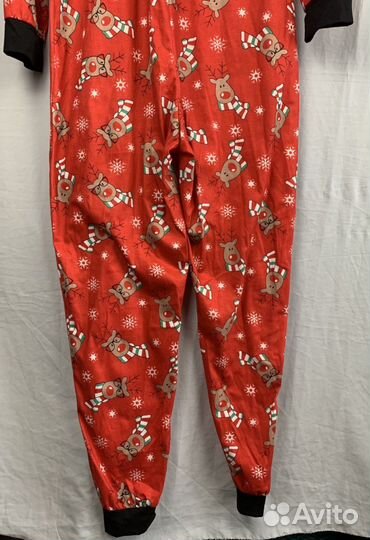 Пижама кигуруми с новогодними оленями