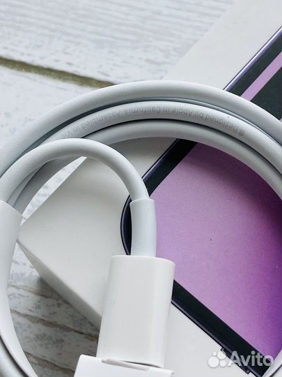 Оригинальный кабель для iPhone USB-C to Lighting