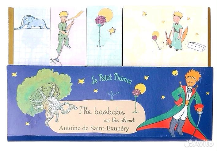 Маленький принц блокнот - стикеры для заметок