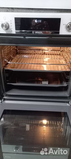 Комплект Bosch белый стекло