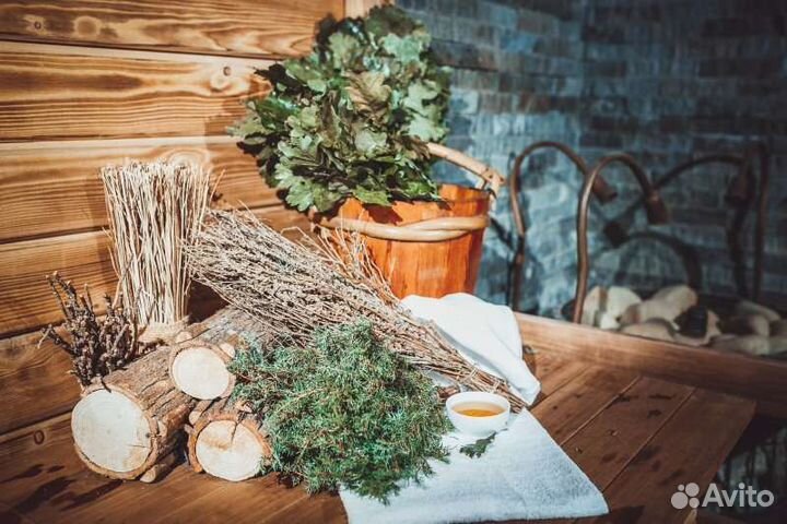 Русская баня на дровах