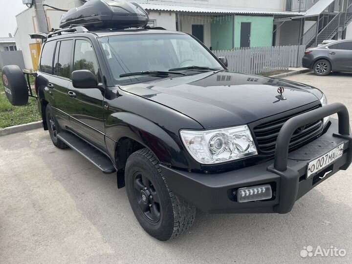 Силовые бамперы toyota land cruiser 100