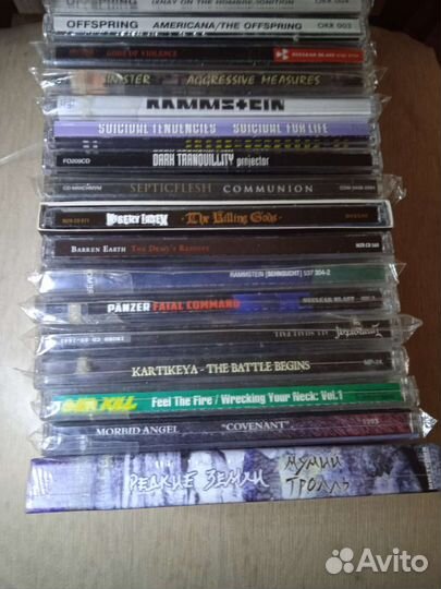 CD с тяжелой музыкой