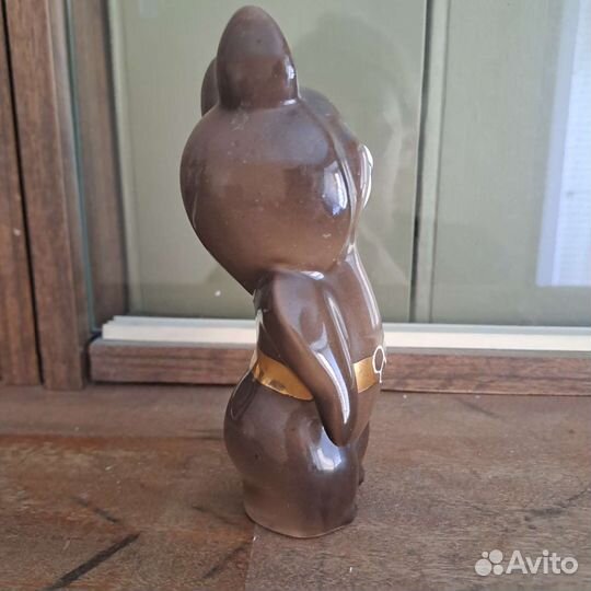 Олимпийский мишка 1980 фарфор дулево