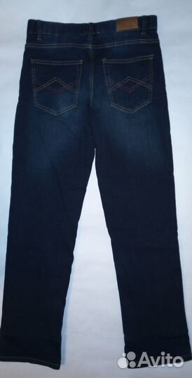 Джинсы с подкладкой из х/б трикотажа, 158-170