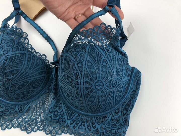 Бюстгальтер с кружевом широкий Bonu Avenue