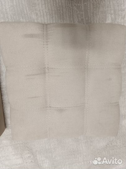 Пуфик бу складной бежевый 2 шт